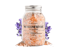 Pink Himalayan Bath Salt with Lavender