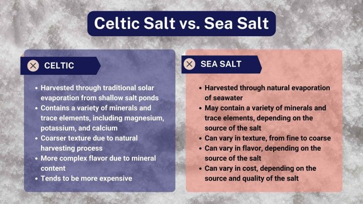 celtic salt vs himalayan salt