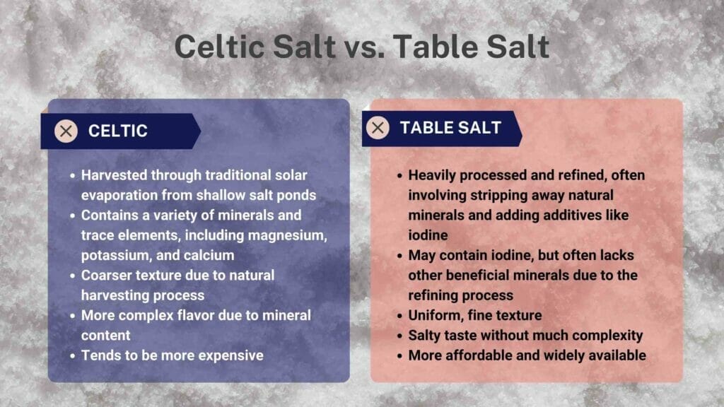 celtic salt vs himalayan salt