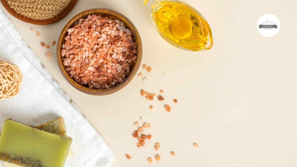 Himalayan Salt and Olive Oil