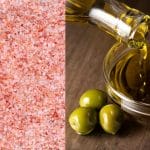 Himalayan Salt and Olive Oil