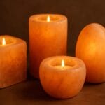 Salt Candle Holders