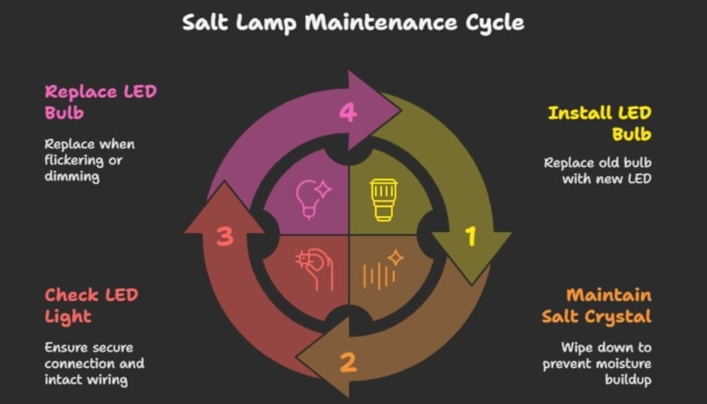 LED Light for Salt Lamp