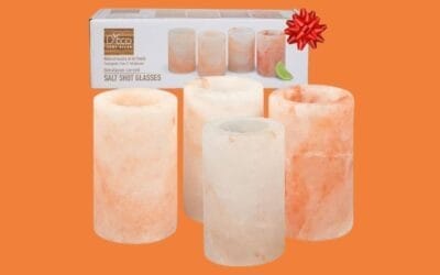 3 Himalayan Salt Shot Glasses – Unique & Healthy Drink ware