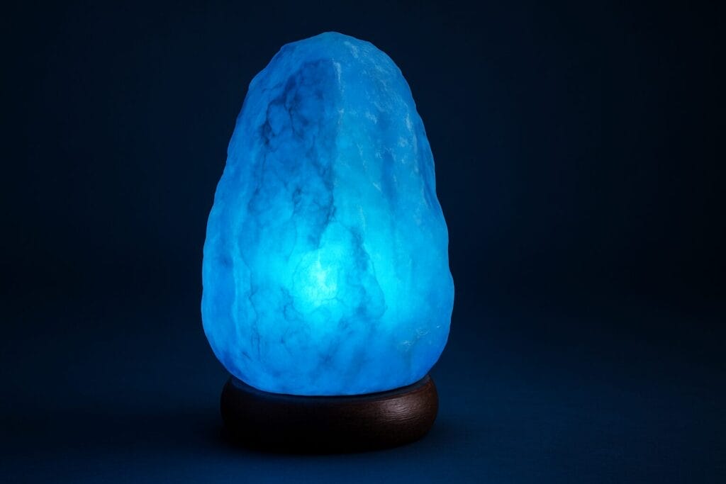 Blue Salt Lamp: 5 Powerful Reasons to Transform Your Home 2 blue salt lamp
