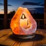 Himalayan Salt Lamp Candle Holder