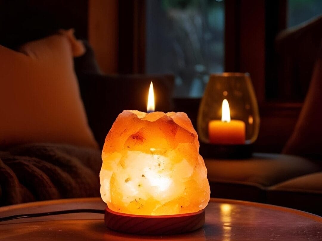 Himalayan Salt Lamp Candle Holder
